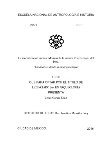 La momificación andina