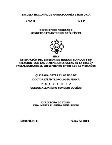 Estimación del espesor de tejidos blandos y su relación con las dimensiones óseas en la región facial durante el crecimiento entre los 10 y 20 años