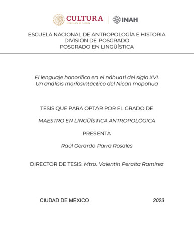 El lenguaje en el nahuatl del siglo XVI