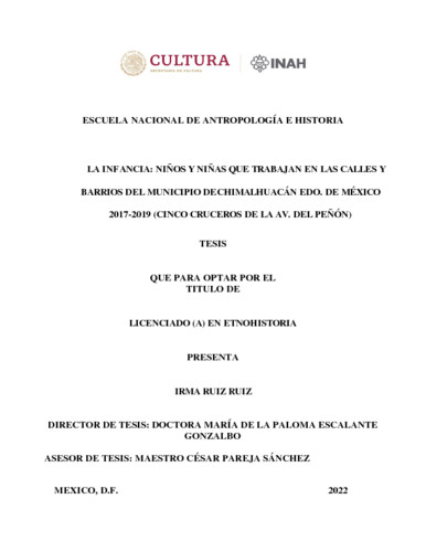 La infancia