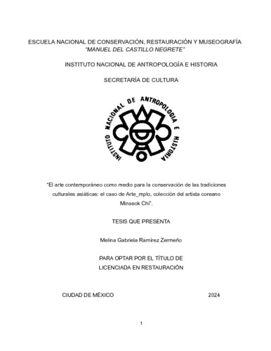 El arte contemporáneo como medio para la conservación de las tradiciones culturales asiáticas