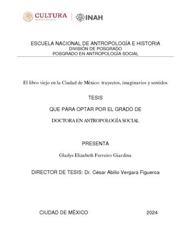 El libro viejo en la Ciudad de México